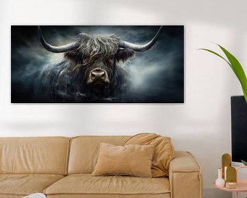 Highlander | Black by ARTEO Paintings