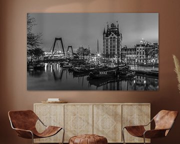 The Old Port and the White House in Rotterdam by MS Fotografie | Marc van der Stelt