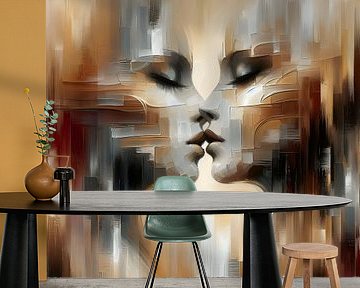 Küssende Mädchen von FoXo Art