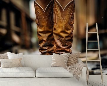 Frau mit Stiefeln von haroulita