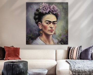 Frida Poster - Frida Portrait d'art mural sur Niklas Maximilian