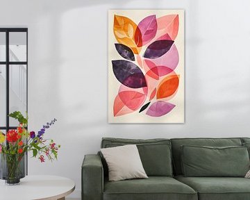 Colourful Leaves by But First Framing