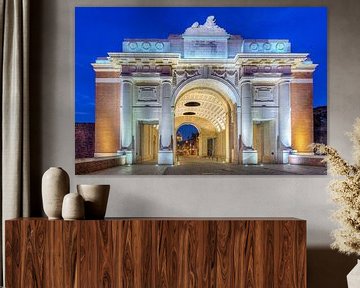 The Menin Gate of Ypres Belgium by FineArt Panorama Fotografie Hans Altenkirch