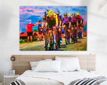 Tour de France van Frans Van der Kuil