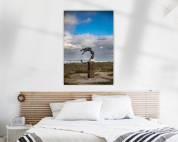 Sirène avec arc-en-ciel sur Yanuschka Fotografie | Noordwijk