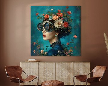 Flower diver by Mirjam Duizendstra