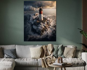 Phare en hiver