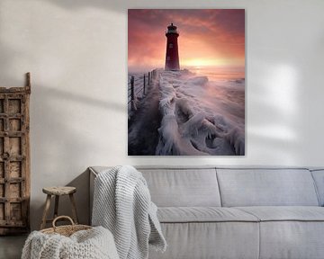 Phare en hiver