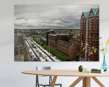 Markt Rotterdam van Ton de Koning