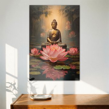 Méditation du lotus de Bouddha