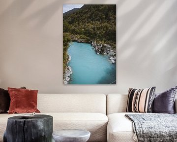 Hokitika Gorge: Een Schitterende Turquoise Verwondering van Ken Tempelers