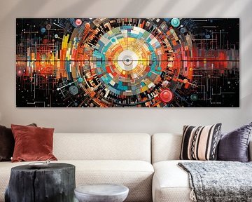 Balance | Abstraktes Mandala von Abstraktes Gemälde