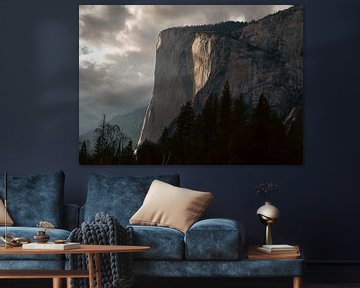 El Capitan während der Golden Hour (Yosemite) von Atomic Photos