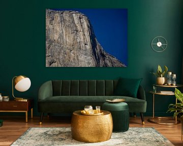 El Capitan mit blauem Himmel (Yosemite) von Atomic Photos