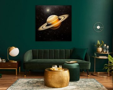 Saturne sur TheXclusive Art