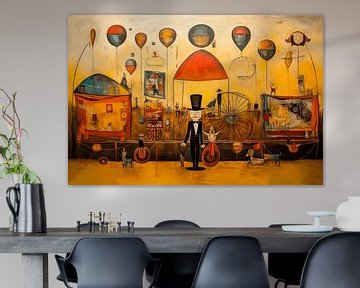 Circus of time travellers by Erich Krätschmer