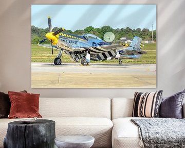 North American P-51D Mustang "Bald Eagle&quot ;. sur Jaap van den Berg