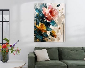 Abstracte rozen van Studio Allee