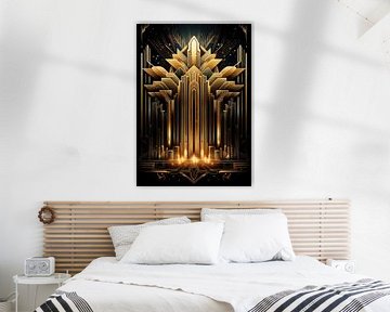 Art Deco Print Poster Wall Art Impression d'art sur Niklas Maximilian