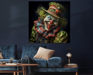 Horror clown van Luc de Zeeuw