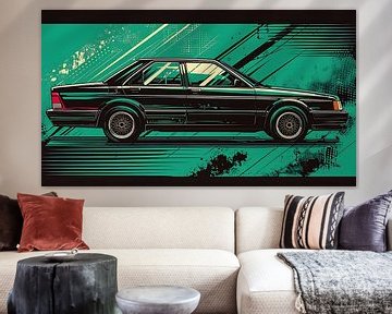 Pop Artwork auto van PixelPrestige