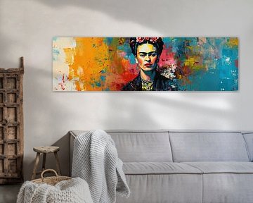 Frida Gemälde von Wunderbare Kunst