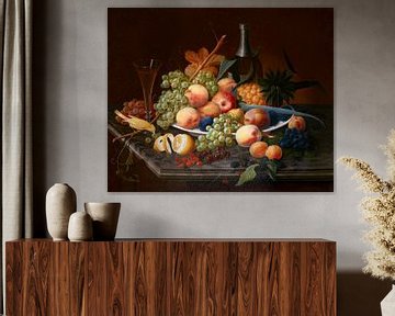 Stilleven met fruit, Severin Roesen