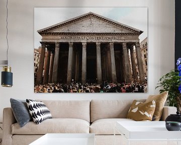 The pantheon in Rome by MADK