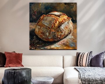 Rustikales Brot von ARTEO Gemälde