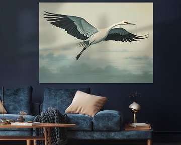 Crane by Blikvanger Schilderijen