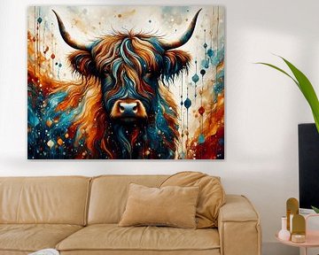 Schotse Hooglanders 15 van Johannas Art Creations