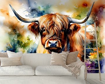 Schottische Highlander 27 von Johannas Art Creations