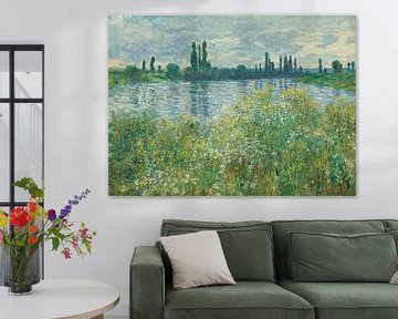 Die Seine bei Vétheuil - Claude Monet 