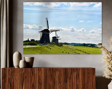 Dutch wind turbines by Jan Radstake