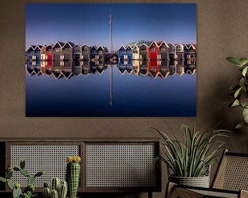 Hangars à bateaux Harderwijk sur Gerrit Bikker