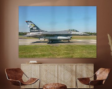 Portuguese General Dynamics F-16AM Fighting Falcon. by Jaap van den Berg