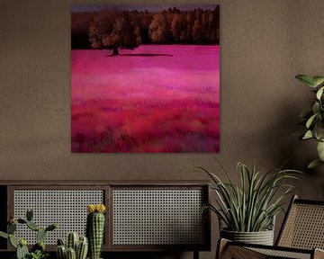 ROZE LANDSCHAP van Kelly Durieu