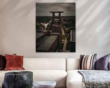 It rains over Zollverein by Jenny Kambeck