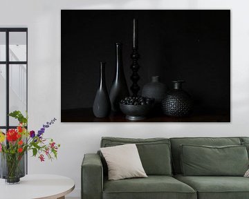 Still life in black