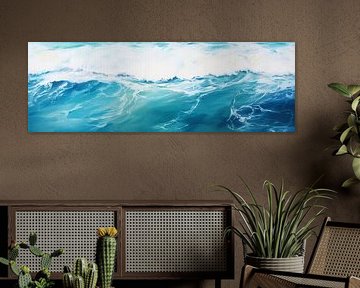 Zeegezicht Blauw van De Mooiste Kunst