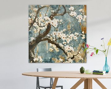 Goldene Blüte von Wunderbare Kunst