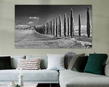 Poggio Covili - Tuscany - infrared black and white