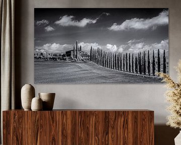 Poggio Covili - Tuscany - 4 - infrared black and white