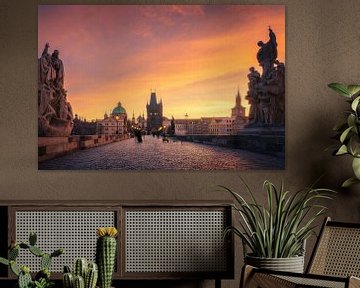 Sunrise in Prague by Arda Acar