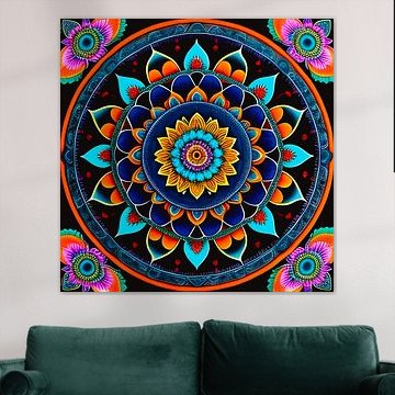 Ethnic African Mandala 3