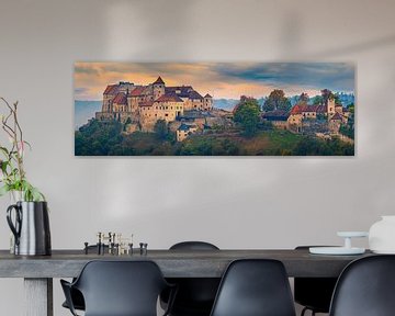 Panorama of Burghausen castle