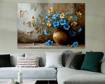 Bouquet de coquelicots sur Dakota Wall Art