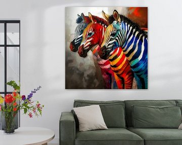 Zebra Colourful 