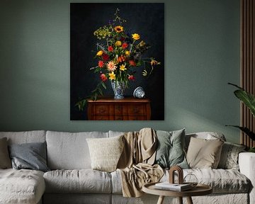 Still life with flowers