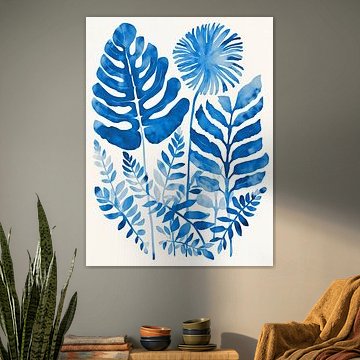 Bleu de Delft, Feuilles